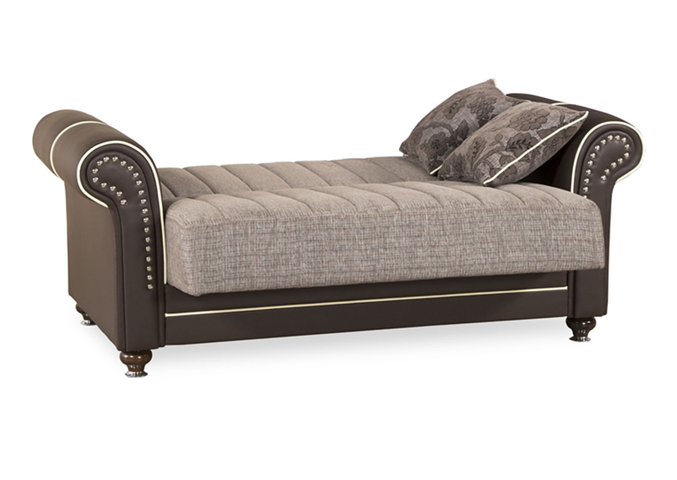 Royal Home Quantro Brown Chenille Love Seat,Ottomanson (Previously Casamode)